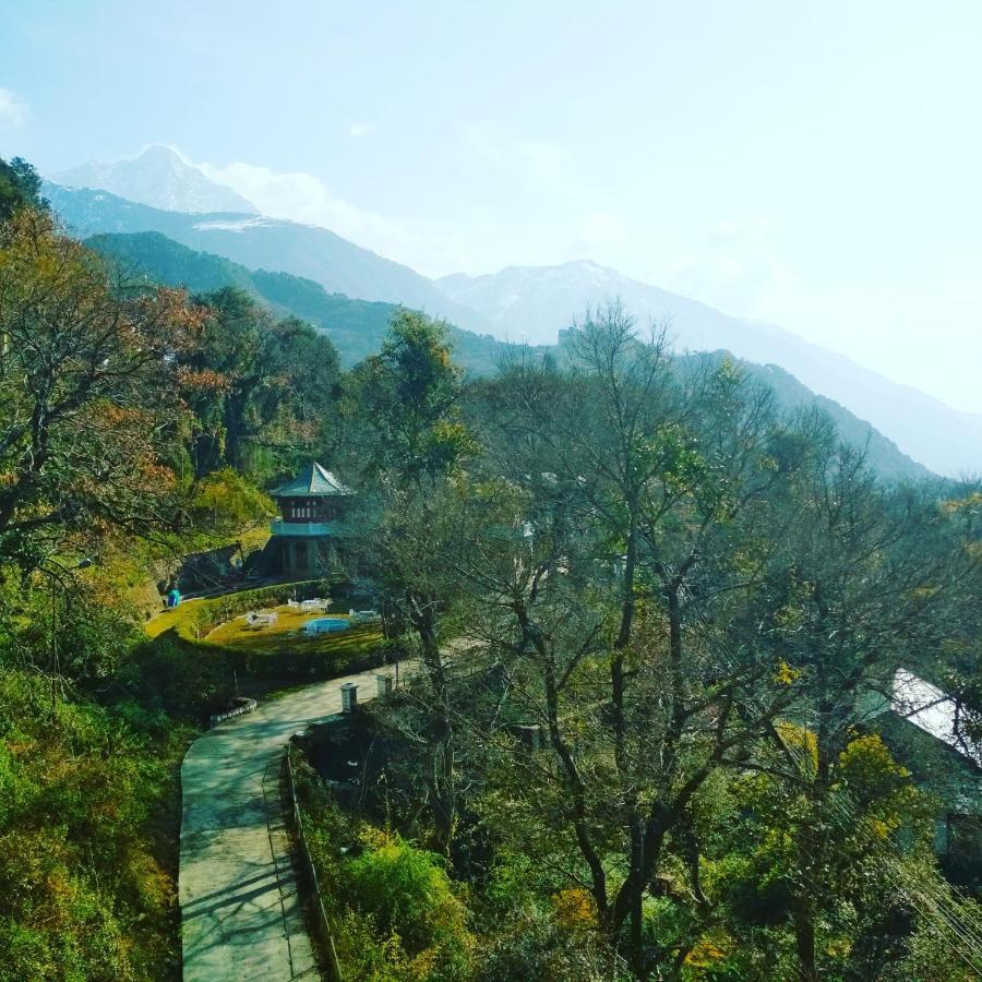 Hotel Bliss Valley Dharamshala - Beautiful View Of Mountains From Rooms ภายนอก รูปภาพ