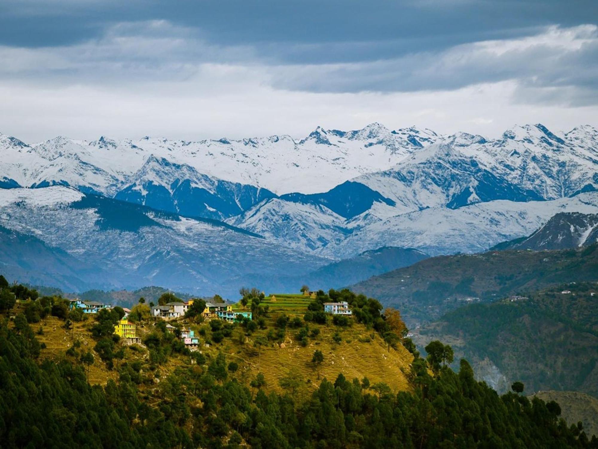Hotel Bliss Valley Dharamshala - Beautiful View Of Mountains From Rooms ภายนอก รูปภาพ